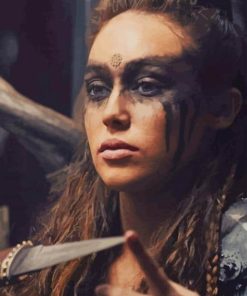 Lexa Actress The 100 paint by numbers