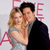 Lili Reinhart and Cole Sprouse paint by numbers