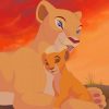 Lion king Nala And Kiara paint by number