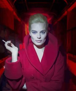 Margot Robbie In Terminal paint by number