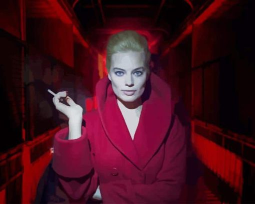 Margot Robbie In Terminal paint by number