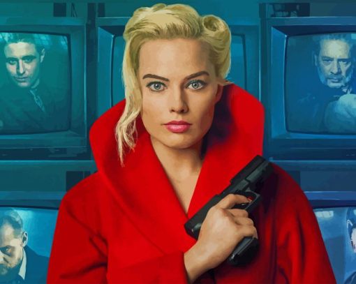 Margot Robbie Terminal paint by number