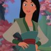 Mulan Disney paint by number