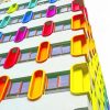 Multi Colored Building paint by numbers