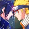 naruto and sasuke face to face painting by numbers