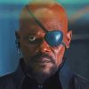 Nick Fury Eye Patch paint by Numbers