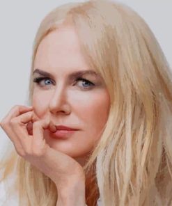 Nicole Kidman paint by number