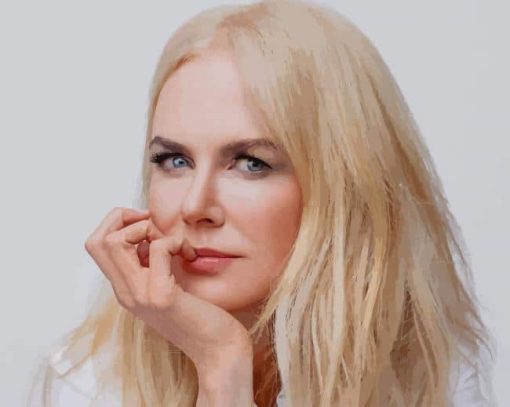 Nicole Kidman paint by number
