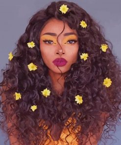 Nyane Lebajoa Flower Hair
