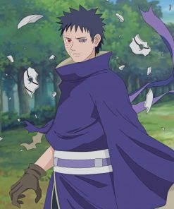 obito uchiha anime paint by number