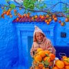 Orange Seller Morocco Paint By Numbers