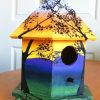 Painted Birdhouse paint by numbers