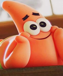 Patrick Star paint by numbers
