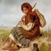 Peasant Girl paint by numbers