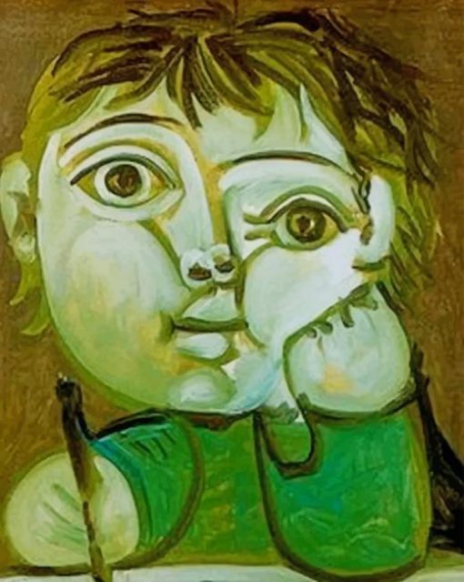 Picasso Paintings Of Children paint by numbers
