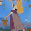 Princess Aurora With Animals paint by numbers