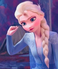 Princess Disney Elsa paint by numbers