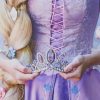 Rapunzel Costume Aesthetic paint by numbers