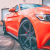Red BMW Car paint by numbers
