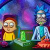 Rick And Morty Animation paint by number