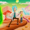 Rick And Morty Art paint by number