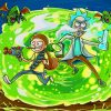 Rick And Morty In Another Dimension paint by number
