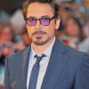 robert downey jr paint by number