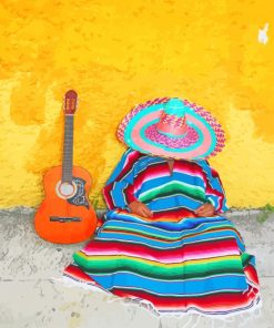 Siesta Mexico paint by numbers