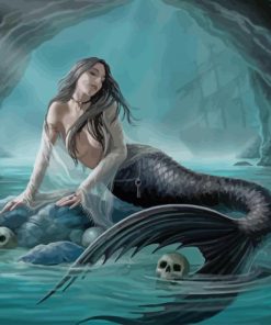Siren Mermaid paint by numbers