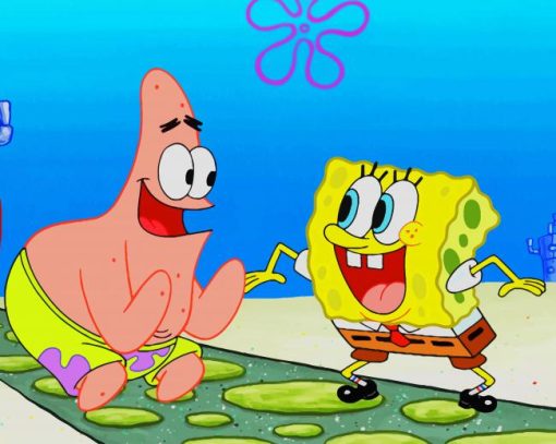 Spongebob Squarepants Paint By Numbers