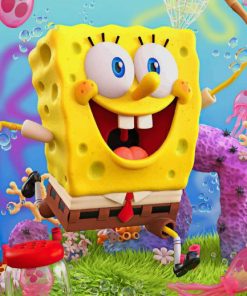 Spongebob Squarepants paint by number