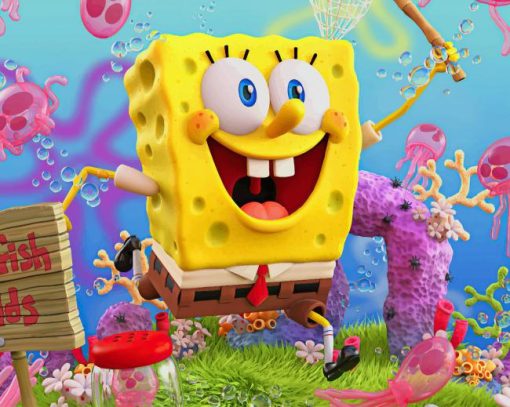 Spongebob Squarepants paint by number