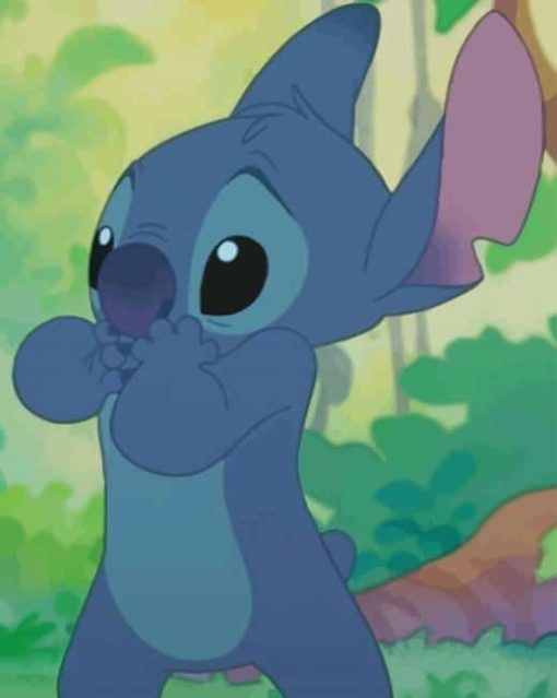 Stitch Character Disney paint by numbers