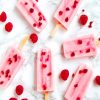 Strawberry popsicles painting by numbers