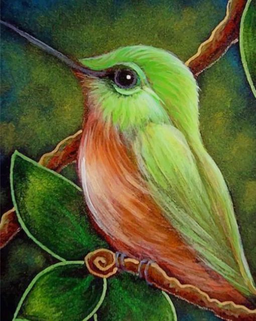 Sweet Hummingbirds paint by numbers