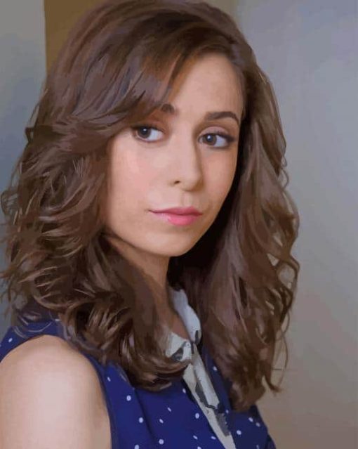 The Actress Cristin Milioti paint by numbers