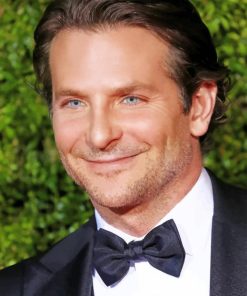 The American Actor Bradley Cooper paint by numbers