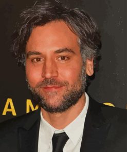 The American Actor Josh Radnor paint by numbers