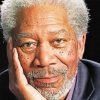 The American Actor Morgan Freeman paint by numbers