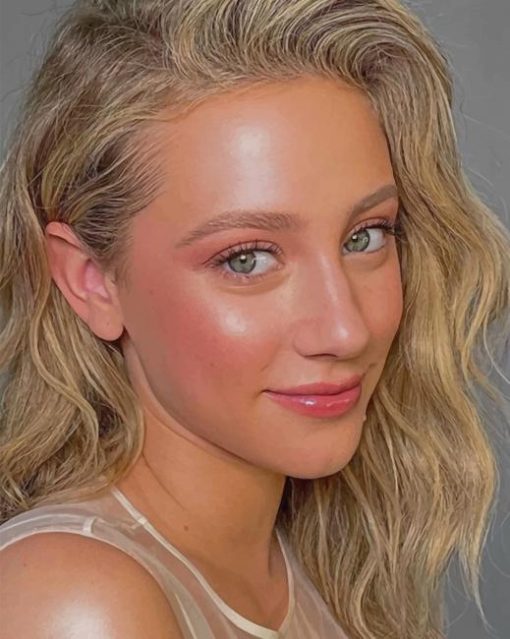 The Famous Actress Lili Reinhart paint by numbers