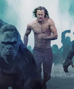 The Legend Of Tarzan paint by number