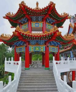 Thean Hou Temple paint by numbers