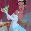 tiana disney paint by number