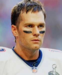 Tom Brady Football Player Paint By Numbers