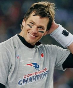 Tom Brady Smiling Paint By Numbers