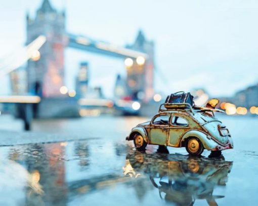 London Toy Journey paint by numbers