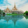 wat mahawiharn thailand paint by number