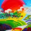 Without Borders Peter Max paint by number