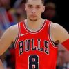 Zach Lavine Chicago Bulls paint by numbers