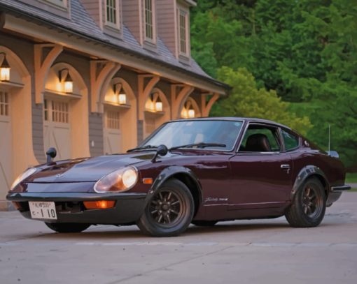 1972 Nissan Fairlady paint by numbers